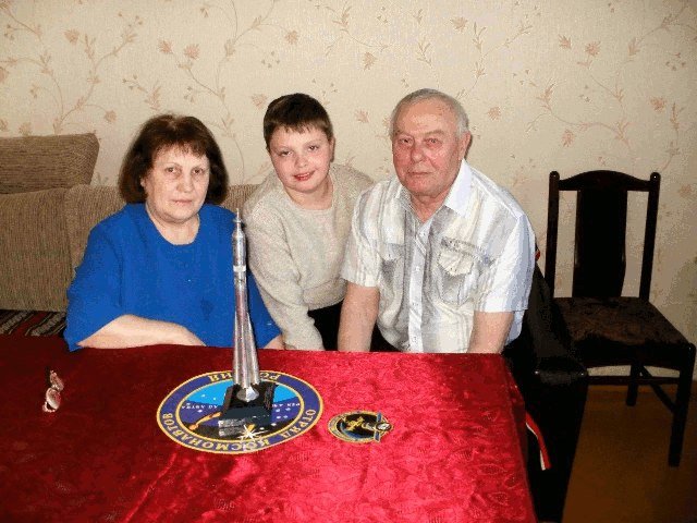 Семья космонавта